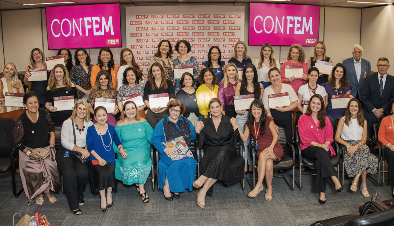 Formatura da 1ª edição do Elas na Indústria